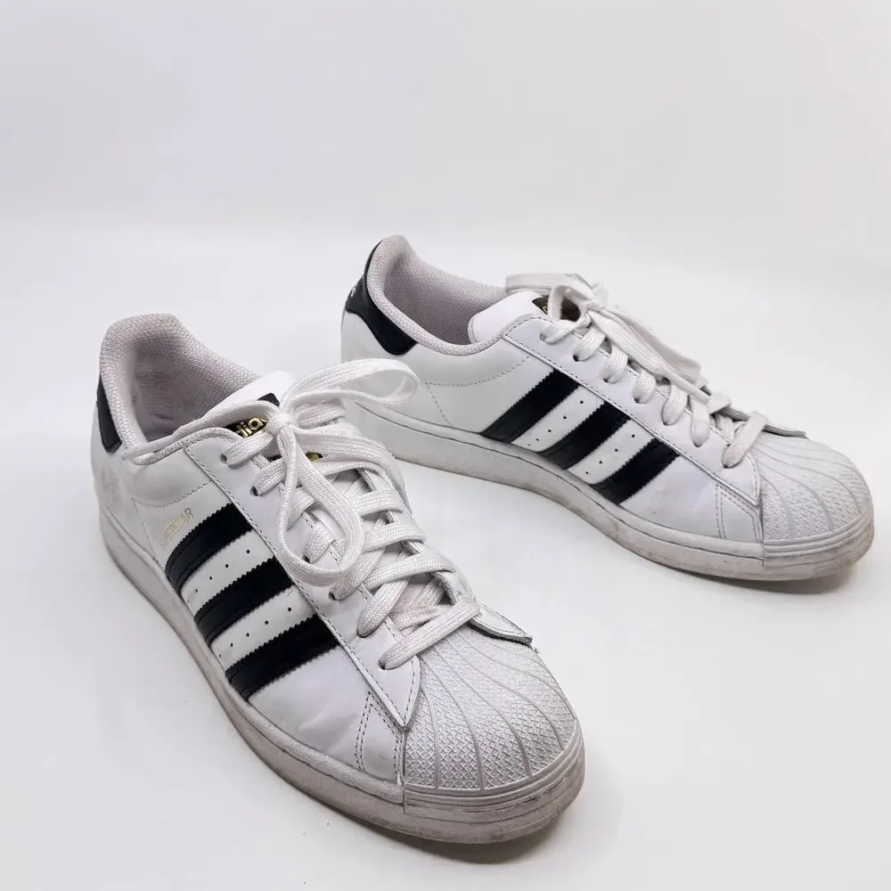 ADIDAS Originals Superstar Foundation Sneakers in White/Black
